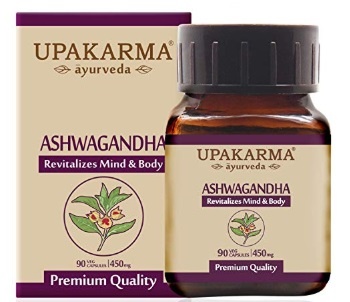 UPAKARMA Ayurveda Ashwagandha Extract Veg Capsules