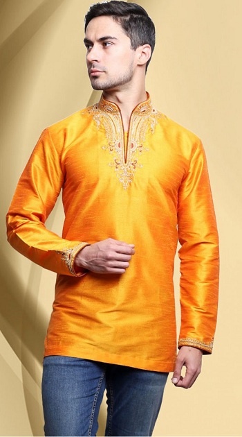 Wedding Short Kurta For Men