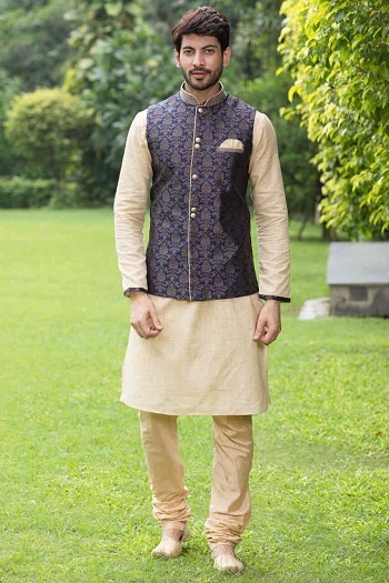 manyavar kurta pajama with jacket