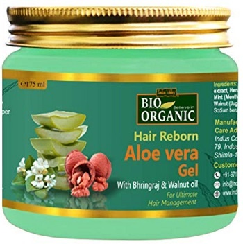 Indus Valley Bio Organic Hair Reborn Aloe Vera Gel