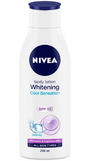 NIVEA Whitening Cool Sensation Body Lotion (SPF 15)
