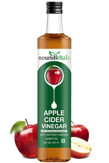 NourishVitals Apple Cider Vinegar with Mother Vinegar