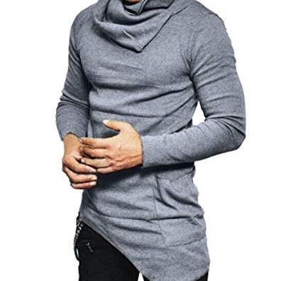 Stylish turtleneck in grey colour