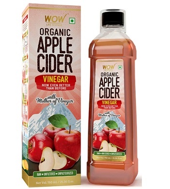 WOW Life Science Organic Apple Cider Vinegar