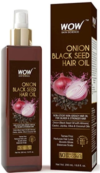 WOW Onion Black Seed Hair Oil