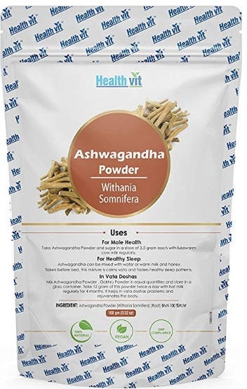 Healthvit Natural Ashwagandha Powder