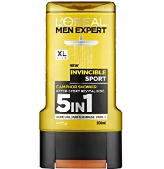 L'Oreal Paris Men Expert Invincible Sport Camphor Shower Gel
