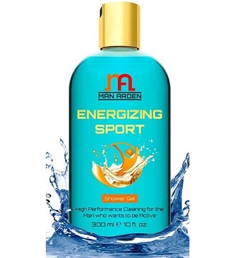 Man Arden Energizing Spots Spearmint Oil Body Wash