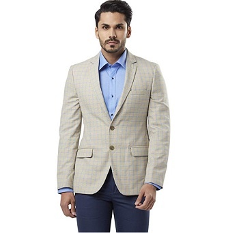 Raymond Men's Khaki Blazer for Men