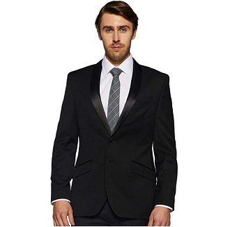 Raymond Men's Notch Lapel Regular Fit Blazer