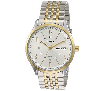 Timex Analog Silver Dial Men's Watch TW0TG6505