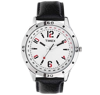 Timex Analog White Dial Men's Watch TW000CP10