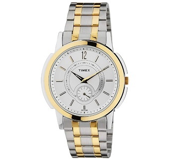 Timex Empera Analog Silver Dial Men's Watch TW000U306