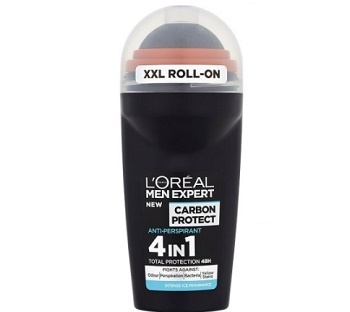 L'Oreal Men's Expert Carbon Protect Intense Ice Fragrance Roll-on