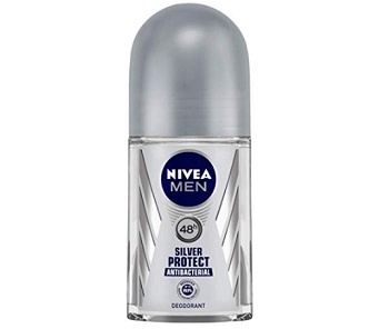NIVEA Men Roll-on Silver Protect Antibacterial Deodorant