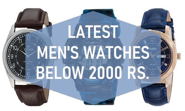 Best Men's Watches Below 2000 Rupees in India