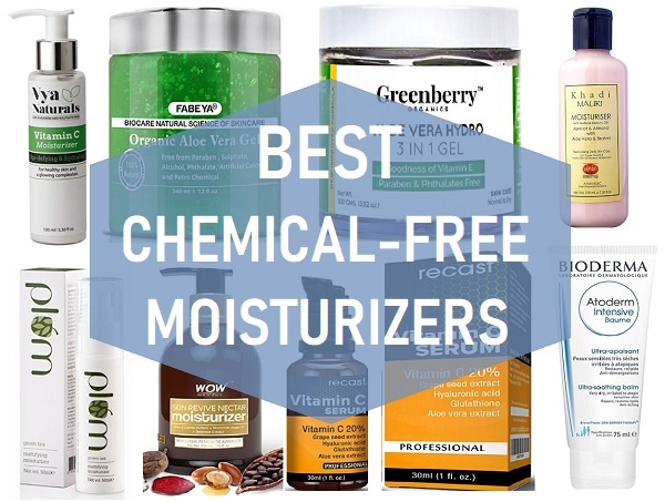 best chemical free and paraben free moisturizers in india