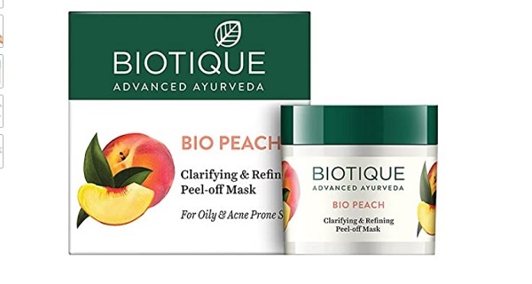 Biotique Bio Peach Peel Off Mask for Oily and Acne Prone Skin