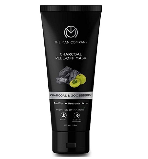 The Man Company Activated Charcoal Peel Off Face Mask for Men