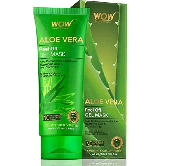 WOW Aloe Vera with Hyaluronic Acid peel off mask