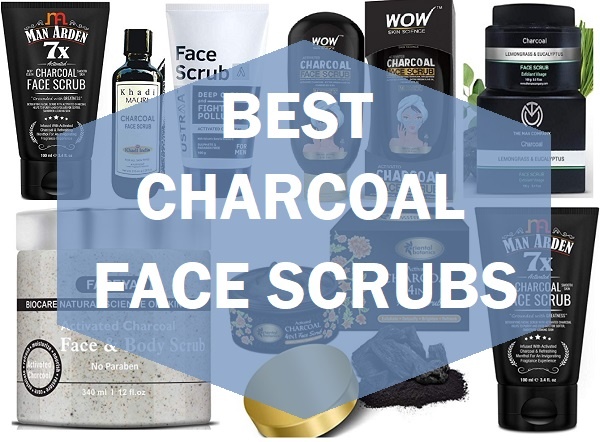 best charcoal face scrubs in india