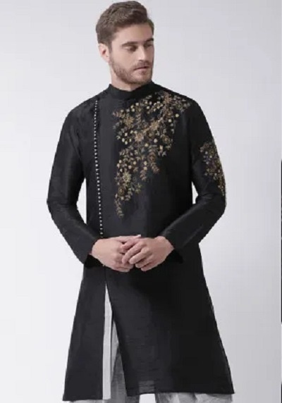 Designer Embroidered Kurta For Men